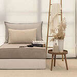 ספה מיטה - חול יחיד