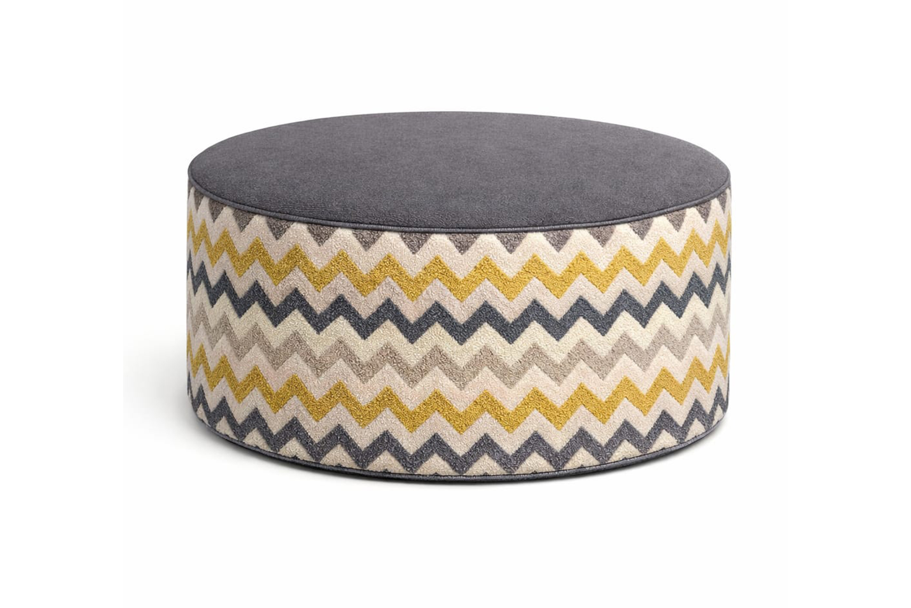 זיג-זג-צהוב הדום עגול 60/30 זיג זג צהוב – תמונה 1